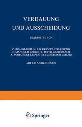 Brahm / Krzywanek / Mangold |  Verdauung und Ausscheidung | eBook | Sack Fachmedien