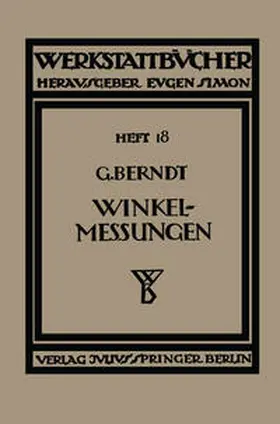 Berndt |  Technische Winkelmessungen | eBook | Sack Fachmedien