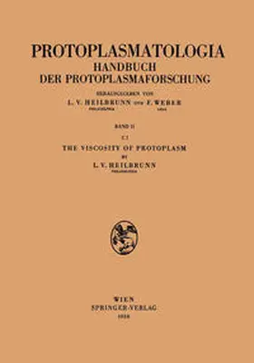 Heilbrunn |  The Viscosity of Protoplasm | eBook | Sack Fachmedien