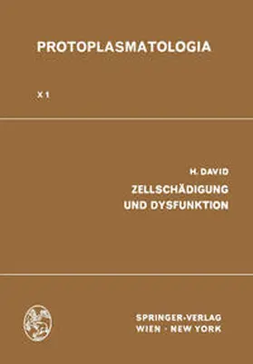 David |  Zellschädigung und Dysfunktion | eBook | Sack Fachmedien