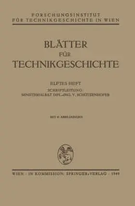 Schützenhofer | Blätter für Technikgeschichte | E-Book | www.sack.de