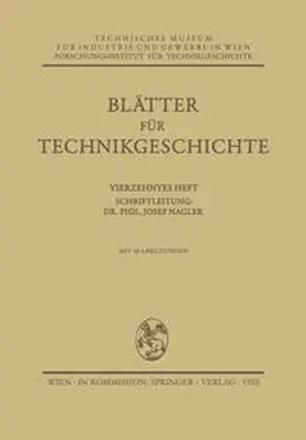 Nagler | Blätter für Technikgeschichte | E-Book | www.sack.de