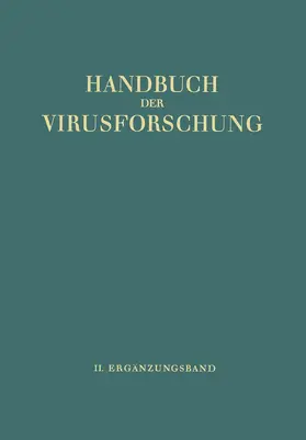 Doerr / Hallauer |  Handbuch der Virusforschung | Buch |  Sack Fachmedien