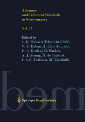 Pickard / Dolenc / Antunes |  Advances and Technical Standards in Neurosurgery | eBook | Sack Fachmedien
