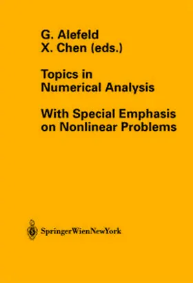 Alefeld / Chen | Topics in Numerical Analysis | E-Book | sack.de