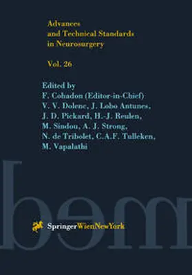 Cohadon / Dolenc / Vapalahti |  Advances and Technical Standards in Neurosurgery | eBook | Sack Fachmedien