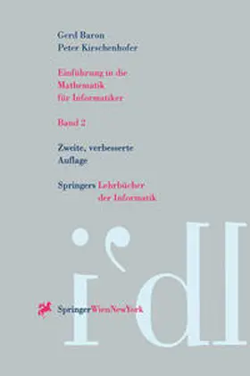 Baron / Kirschenhofer |  Einführung in die Mathematik für Informatiker | eBook | Sack Fachmedien