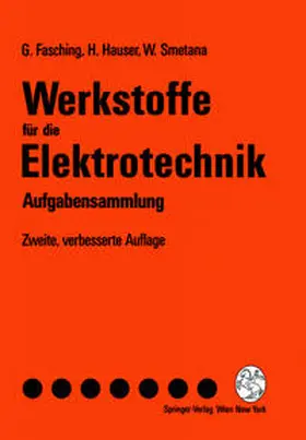 Fasching / Hauser / Smetana | Werkstoffe für die Elektrotechnik | E-Book | www.sack.de