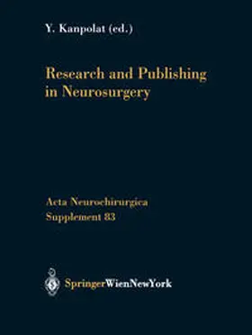Kanpolat |  Research and Publishing in Neurosurgery | eBook | Sack Fachmedien