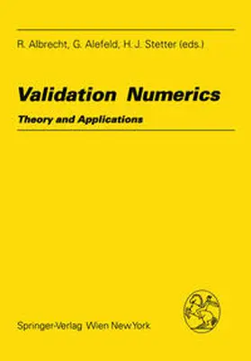 Albrecht / Alefeld / Stetter |  Validation Numerics | eBook | Sack Fachmedien