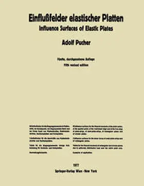 Pucher |  Einflußfelder elastischer Platten / Influence Surfaces of Elastic Plates | eBook | Sack Fachmedien