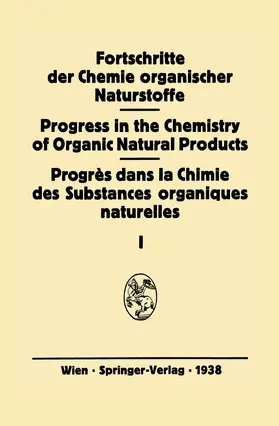  Fortschritte der Chemie organischer Naturstoffe | Buch |  Sack Fachmedien