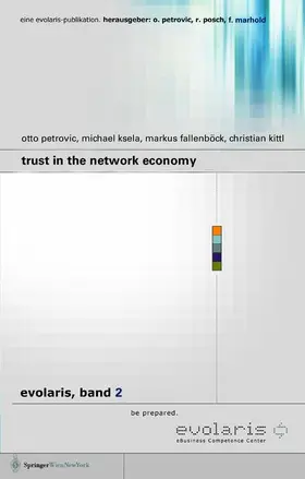 Petrovic / Ksela / Fallenböck |  Trust in the Network Economy | Buch |  Sack Fachmedien