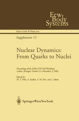 Pena / Adam / Stadtler | Nuclear Dynamics: From Quarks to Nuclei | Buch | 978-3-7091-7301-5 | sack.de