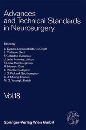 Symon / Loew / Calliauw |  Advances and Technical Standards in Neurosurgery | Buch |  Sack Fachmedien