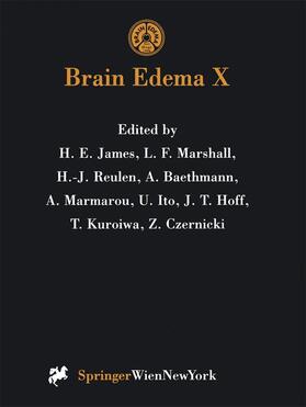 James / Marshall / Reulen | Brain Edema X | Buch | 978-3-7091-7418-0 | sack.de