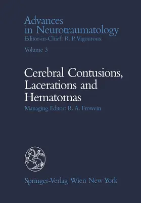 Belanger / Berney / Foroglou | Celebral Contusions, Lacerations and Hematomas | Buch | 978-3-7091-7435-7 | www.sack.de