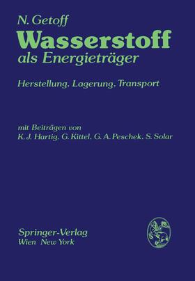 Getoff | Wasserstoff als Energieträger | Buch | 978-3-7091-7695-5 | sack.de