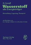 Getoff |  Wasserstoff als Energieträger | Buch |  Sack Fachmedien