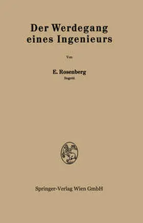 Rosenberg | Der Werdegang eines Ingenieurs | E-Book | sack.de