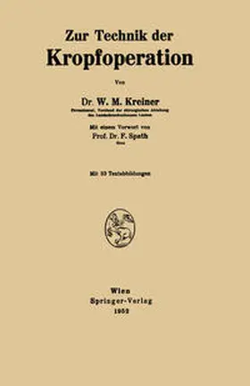 Kreiner | Zur Technik der Kropfoperation | E-Book | sack.de