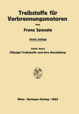 Spausta |  Treibstoffe für Verbrennungsmotoren | eBook | Sack Fachmedien