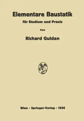 Guldan |  Elementare Baustatik für Studium und Praxis | Buch |  Sack Fachmedien
