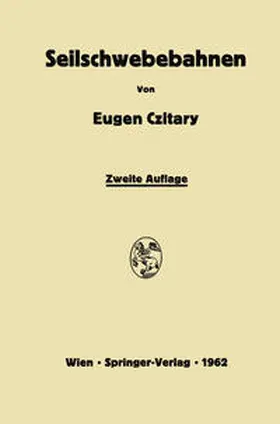 Czitary |  Seilschwebebahnen | eBook | Sack Fachmedien