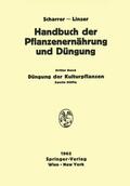 Atanasiu / Forchthammer / Baden |  Düngung der Kulturpflanzen 2 | Buch |  Sack Fachmedien