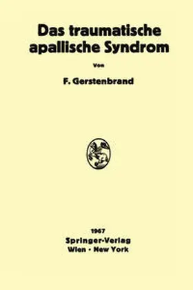 Gerstenbrand | Das traumatische apallische Syndrom | E-Book | www.sack.de