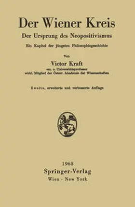 Kraft |  Der Wiener Kreis | eBook | Sack Fachmedien
