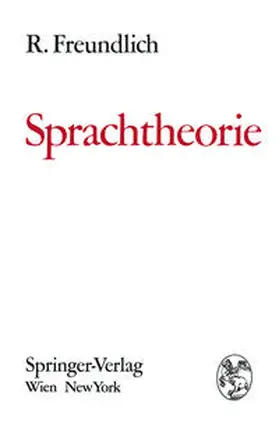 Freundlich | Sprachtheorie | E-Book | www.sack.de