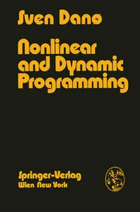 Dano |  Nonlinear and Dynamic Programming | eBook | Sack Fachmedien