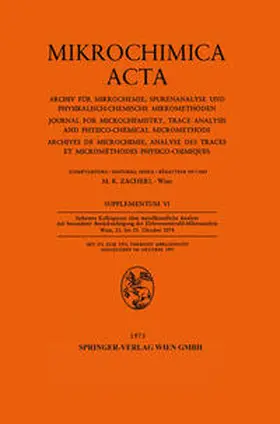 Siebentes Kolloquium über metallkundliche Analyse mit besonderer Berücksichtigung der Elektronenstrahl-Mikroanalyse | E-Book | www.sack.de