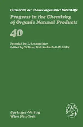  Fortschritte der Chemie organischer Naturstoffe / Progress in the Chemistry of Organic Natural Products | eBook | Sack Fachmedien