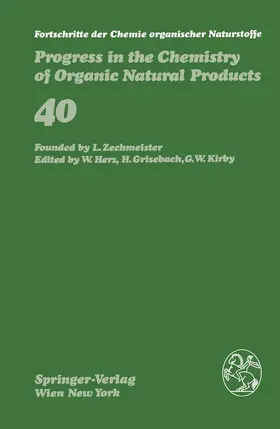 Fortschritte der Chemie organischer Naturstoffe / Progress in the Chemistry of Organic Natural Products | Buch | 978-3-7091-8613-8 | www.sack.de
