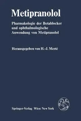 Merte |  Metipranolol | eBook | Sack Fachmedien