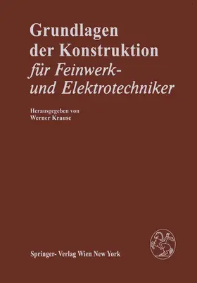 Krause |  Grundlagen der Konstruktion | Buch |  Sack Fachmedien