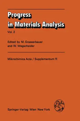 Grasserbauer / Wegscheider |  Progress in Materials Analysis | eBook | Sack Fachmedien