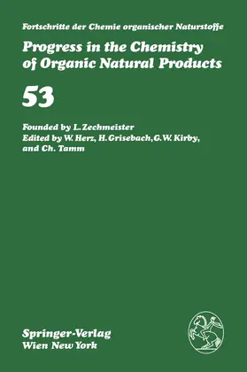  Fortschritte der Chemie organischer Naturstoffe / Progress in the Chemistry of Organic Natural Products | Buch |  Sack Fachmedien