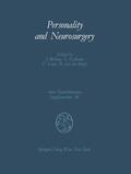 Brihaye / Bergh / Calliauw |  Personality and Neurosurgery | Buch |  Sack Fachmedien