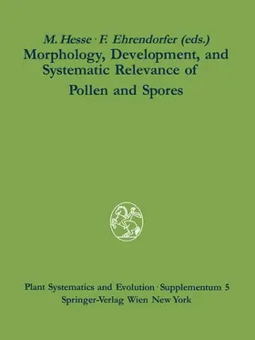 Ehrendorfer / Hesse |  Morphology, Development, and Systematic Relevance of Pollen and Spores | Buch |  Sack Fachmedien