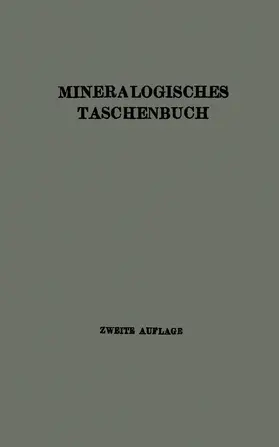 Himmelbauer / Koechlin / Marchet |  Mineralogisches Taschenbuch der Wiener Mineralogischen Gesellschaft | Buch |  Sack Fachmedien
