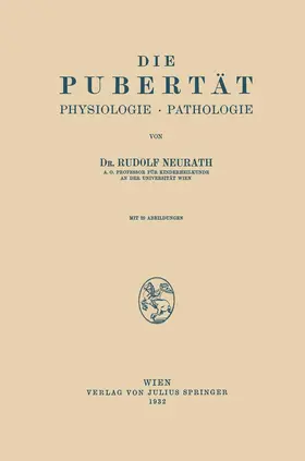Neurath | Die Pubertät | Buch | 978-3-7091-9693-9 | www.sack.de