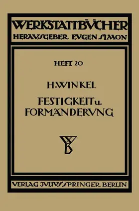 Winkel | Festigkeit und Formänderung | Buch | 978-3-7091-9730-1 | www.sack.de
