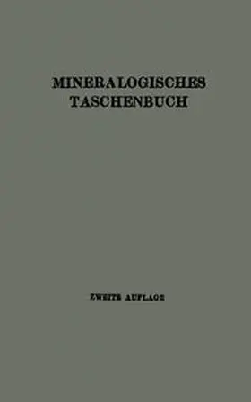 Himmelbauer / Koechlin / Marchet |  Mineralogisches Taschenbuch der Wiener Mineralogischen Gesellschaft | eBook | Sack Fachmedien