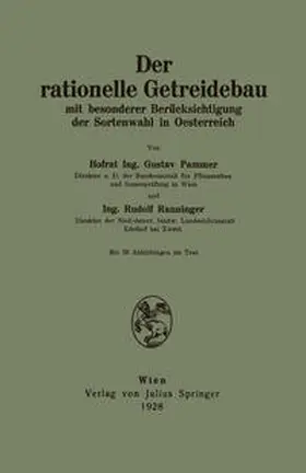 Pammer / Ranninger |  Der rationelle Getreidebau | eBook | Sack Fachmedien