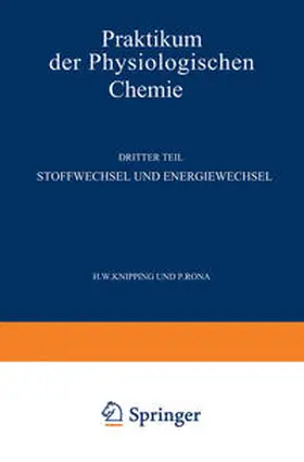 Knipping Rona / Rona |  Stoffwechsel und Energiewechsel | eBook | Sack Fachmedien
