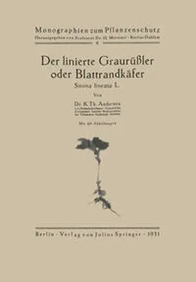 Andersen |  Der linierte Graurüßler oder Blattrandkäfer | eBook | Sack Fachmedien