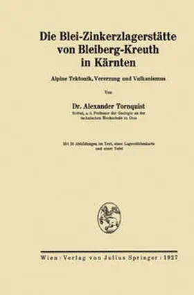 Tornquist | Die Blei-Zinkerzlagerstätte von Bleiberg-Kreuth in Kärnten | E-Book | www.sack.de